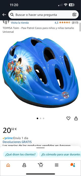 Casco patrulla canina
