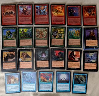 Cartas magic antiguas nemesis en español