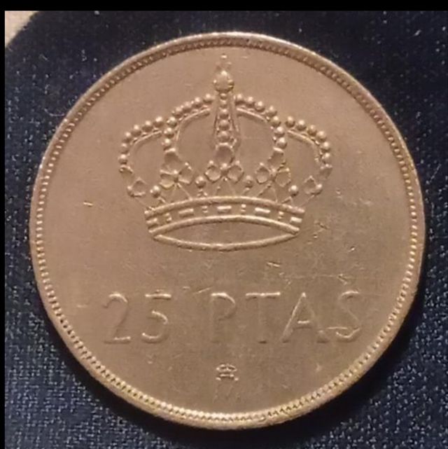 Moneta da 25 Pesetas del 1983 Spagna