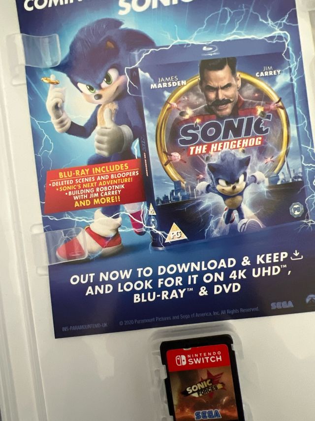 Juego SONIC FORCES NINTENDO SWITCH