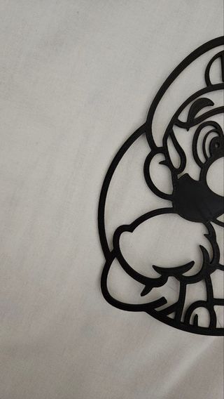 Luigi - Super Mario 2D arte murale