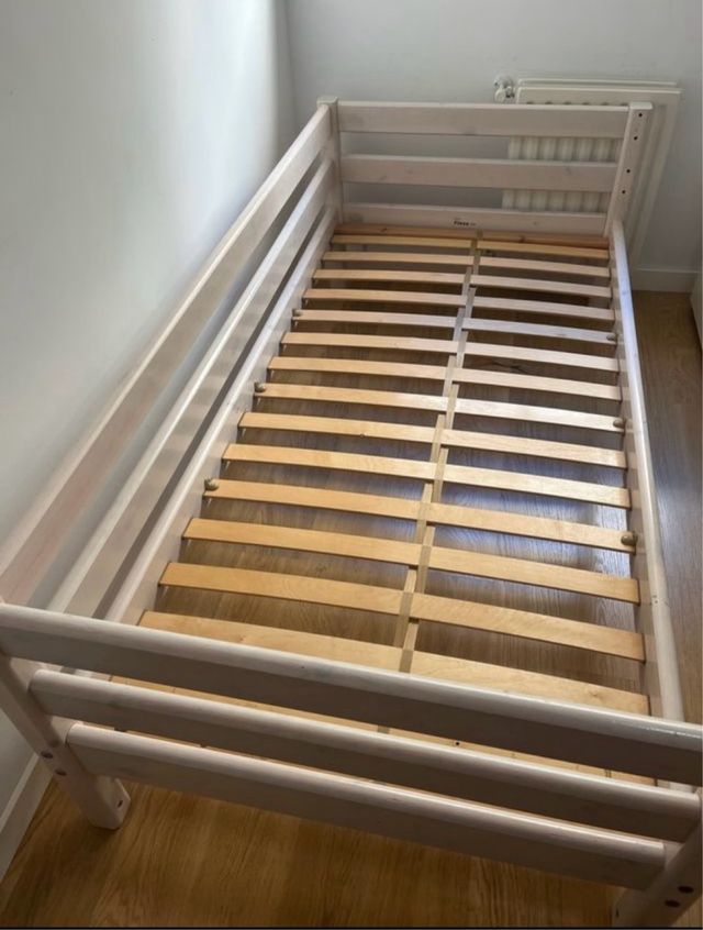 Cama Flexa madera Blanca