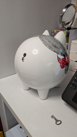 Hucha cerdita vintage