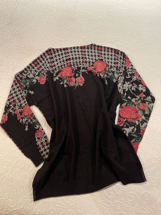 Jersey estampado floral