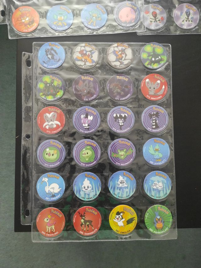 Tazos Pokémon 5 generación