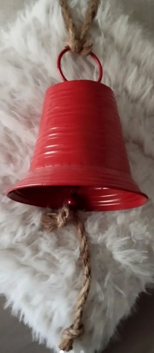 NAVIDAD Campana de 25 cm para colgar