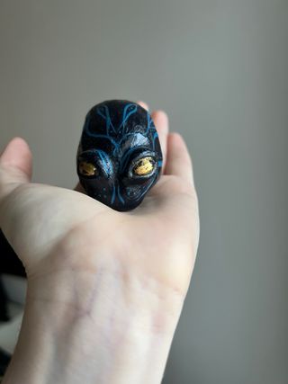 Pots for hanging tillandsias