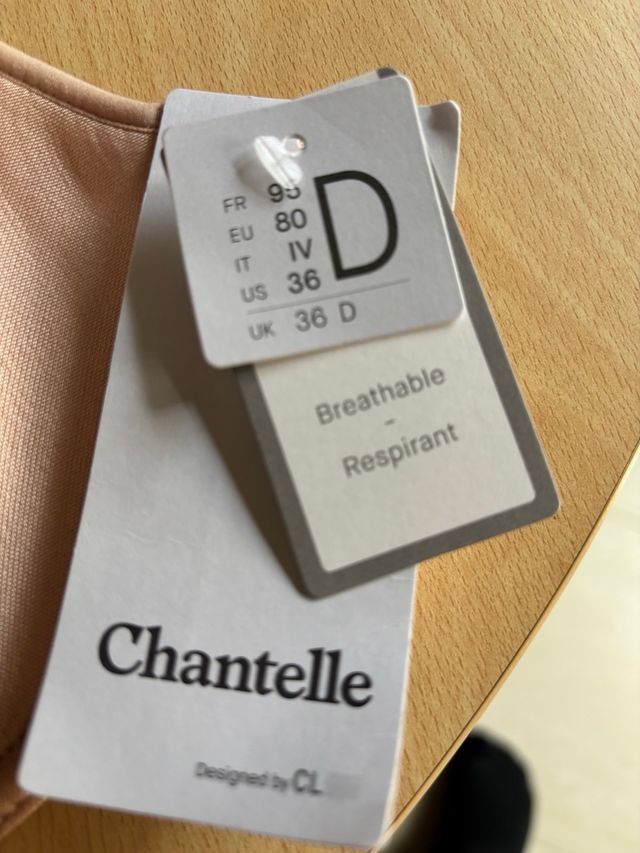Reggiseno Chantelle taglia IV D nuovo con cartelli