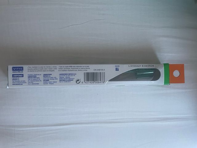 Cepillos de dientes cabezal pequeño. Dureza suave