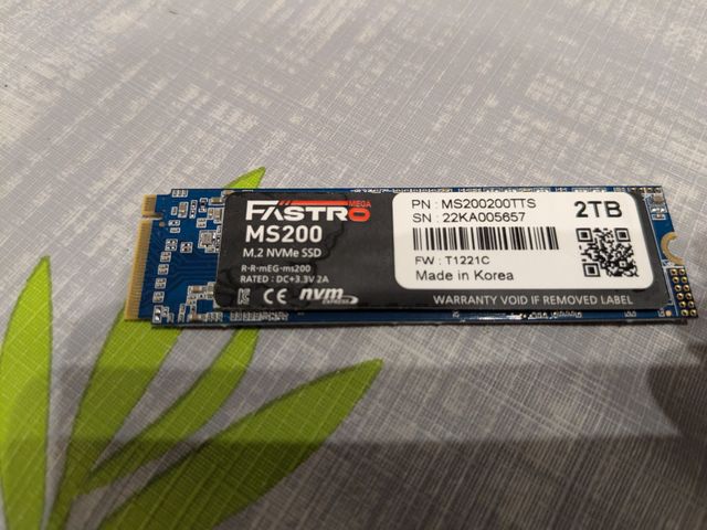 NVME MegaFastro 2TB