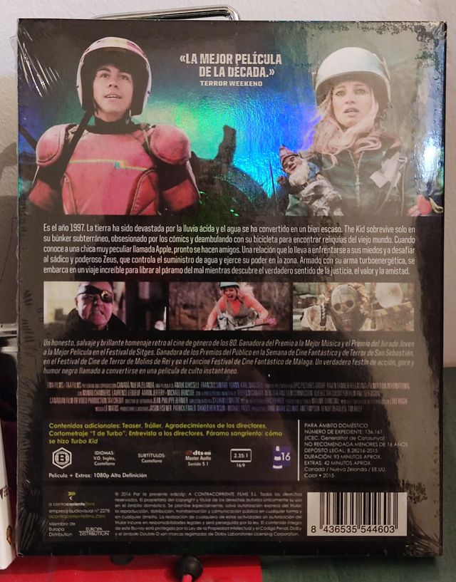Pack Blu ray: Soy leyenda y Turbo kid
