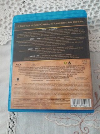 Trilogía El Señor de los Anillos Blu-ray