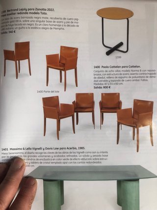 Silla Paolo Cattelan norma b vintage diseño