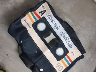Disfraz de cintas de música 