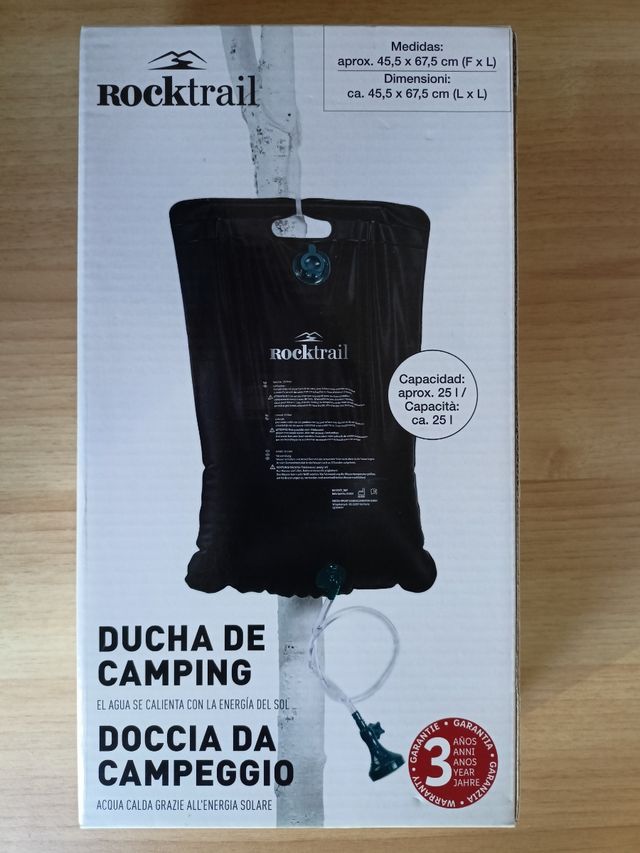 Ducha para camping
