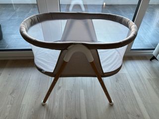 MINI CUNA ASALVO NIDUS BEIGE SIN USAR!!!!!