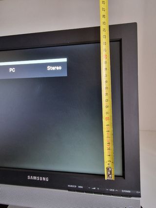 TV. LCD- Pantalla ordenador.