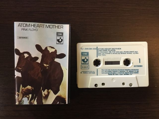 CASSETTE - PINK FLOYD - ATOM HEART MOTHER