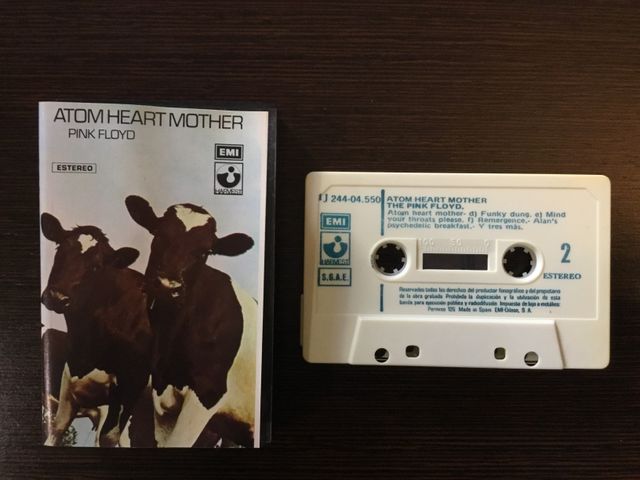 CASSETTE - PINK FLOYD - ATOM HEART MOTHER