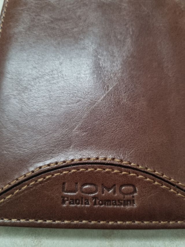 Portafoglio vera pelle