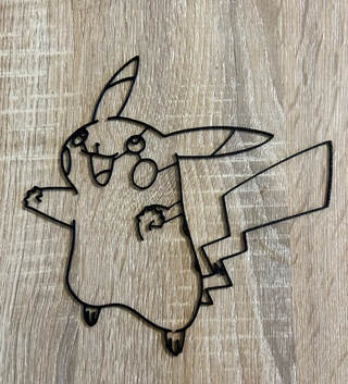 Pikachu - Pokemon - Wall art 2D