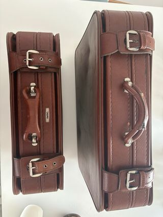 Juego maletas vintage