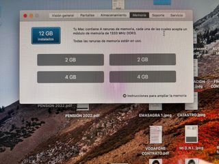 Ordenador iMac 21.5" retina