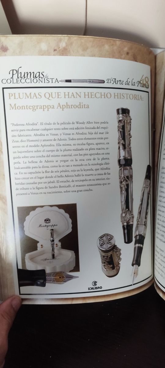 Plumas de coleccionista