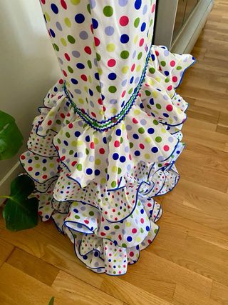 Traje de Gitana blanco 