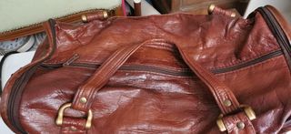 Borsone in pelle