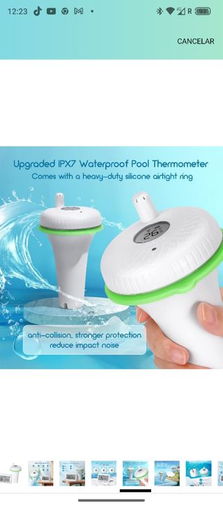 Termómetros para Piscinas