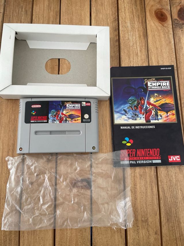 Super nintendo star wars The empire strikes back