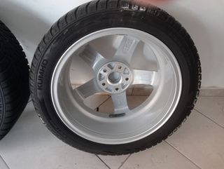 Ruote complete con cerchi in lega