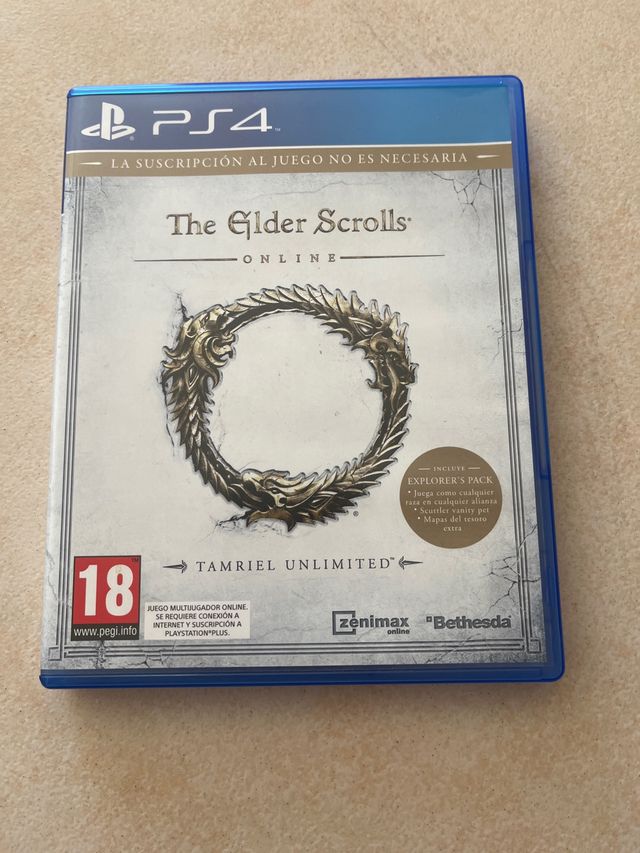 Juego ps4 the elder scrolls