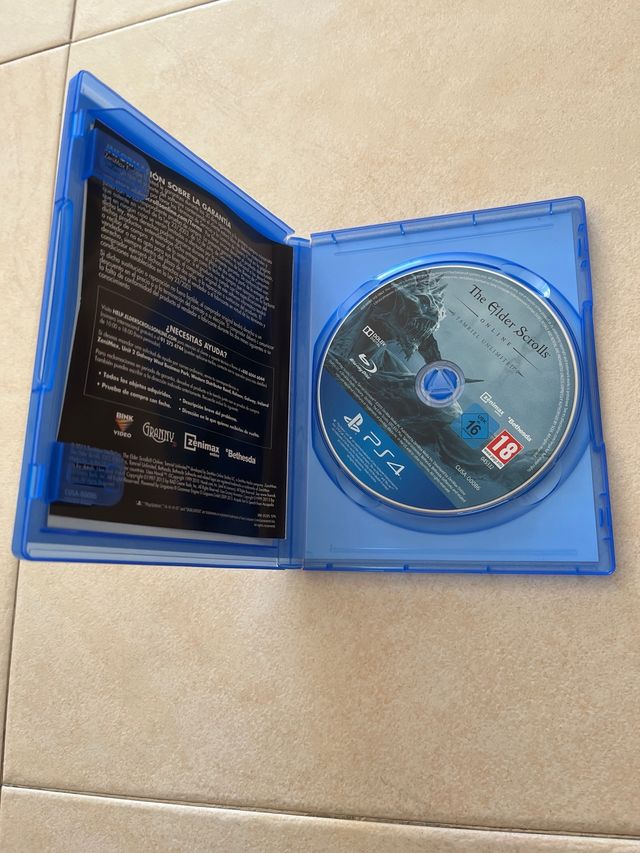 Juego ps4 the elder scrolls