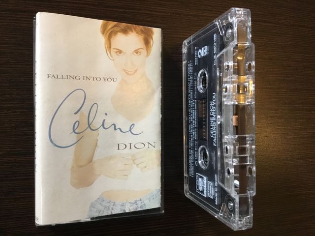 CASSETTE - CELINE DION - FALLING INTO YOU