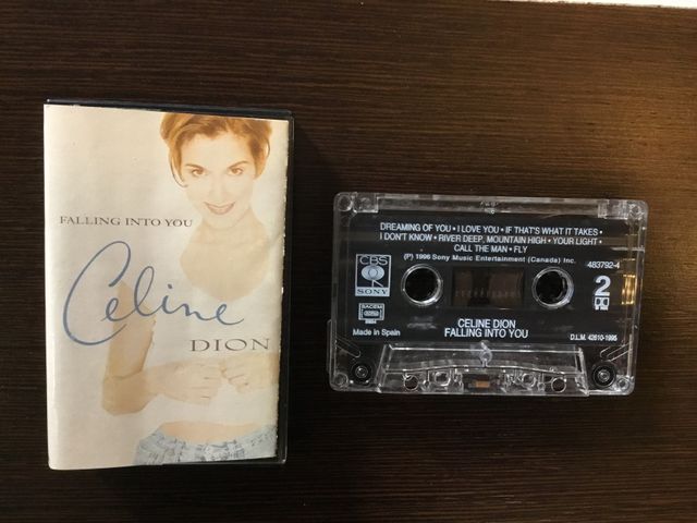CASSETTE - CELINE DION - FALLING INTO YOU
