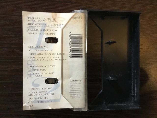 CASSETTE - CELINE DION - FALLING INTO YOU