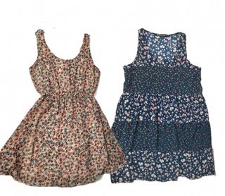 Confezione da 2 abiti corti a fiori firmati Shana