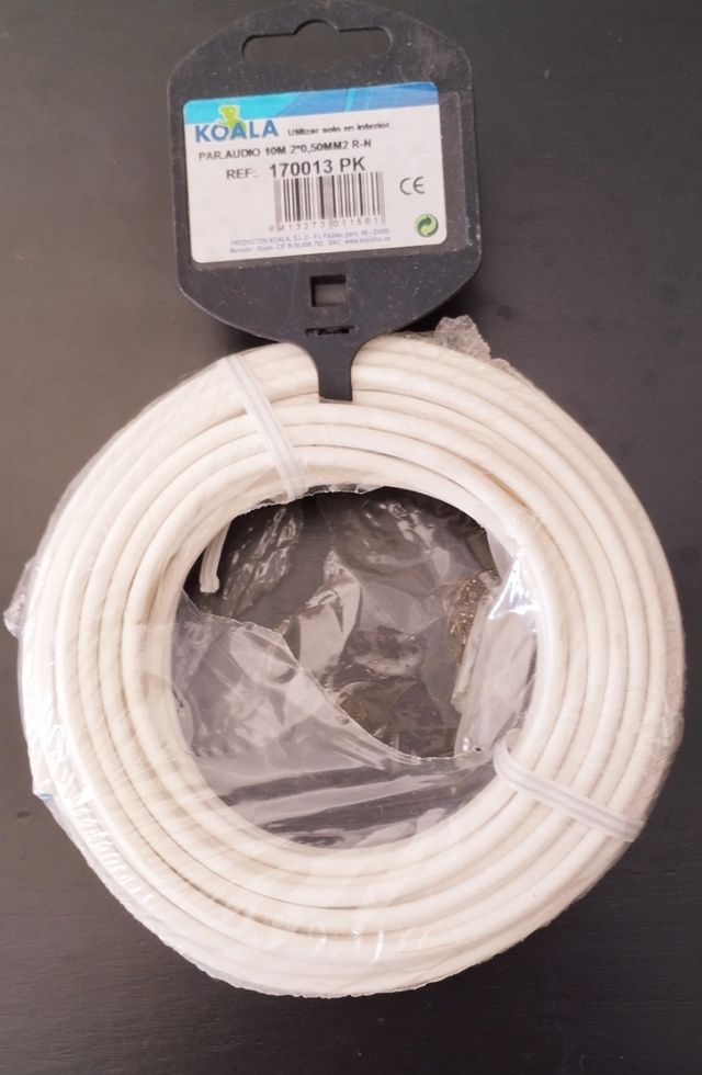 Cable audio altavoces nuevo