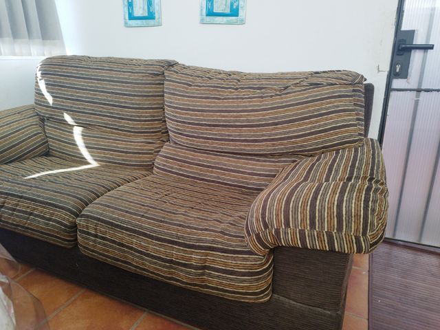Conjunto sofás 3 y 2 plazas