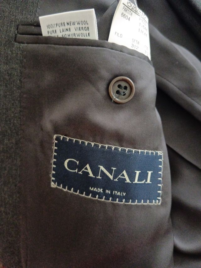 Completo grigio scuro CANALI