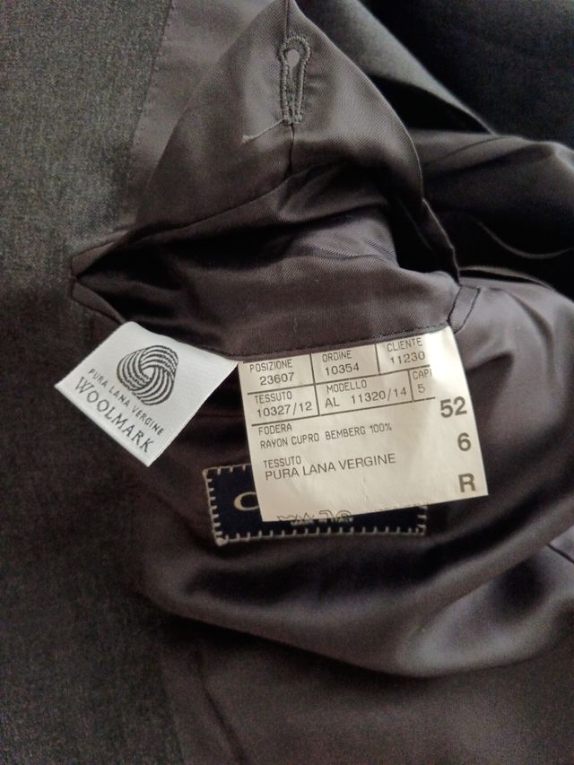 Completo grigio scuro CANALI