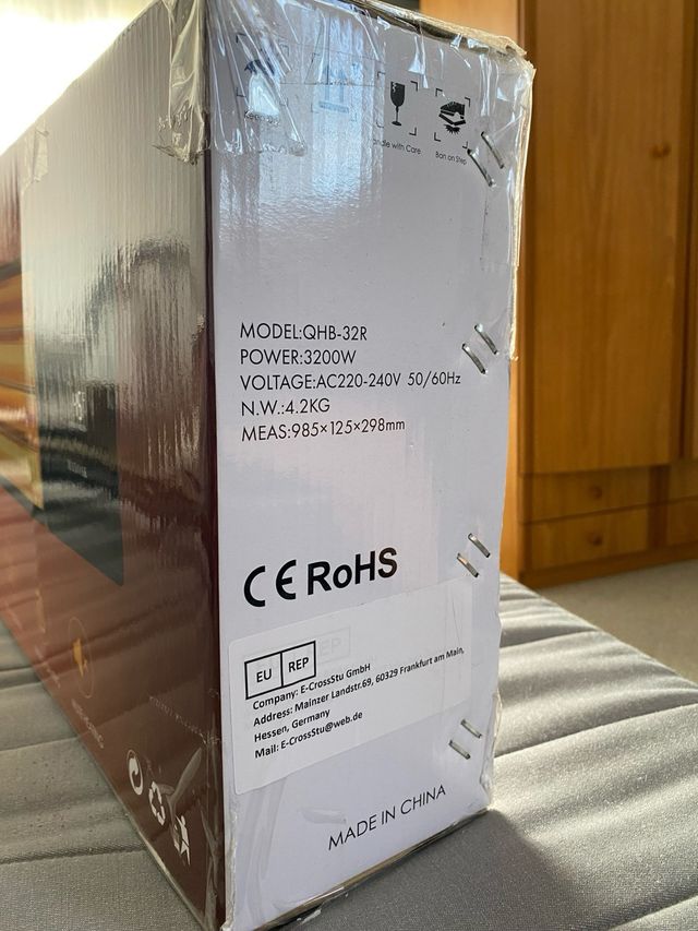 Calentador electrico Maxoak