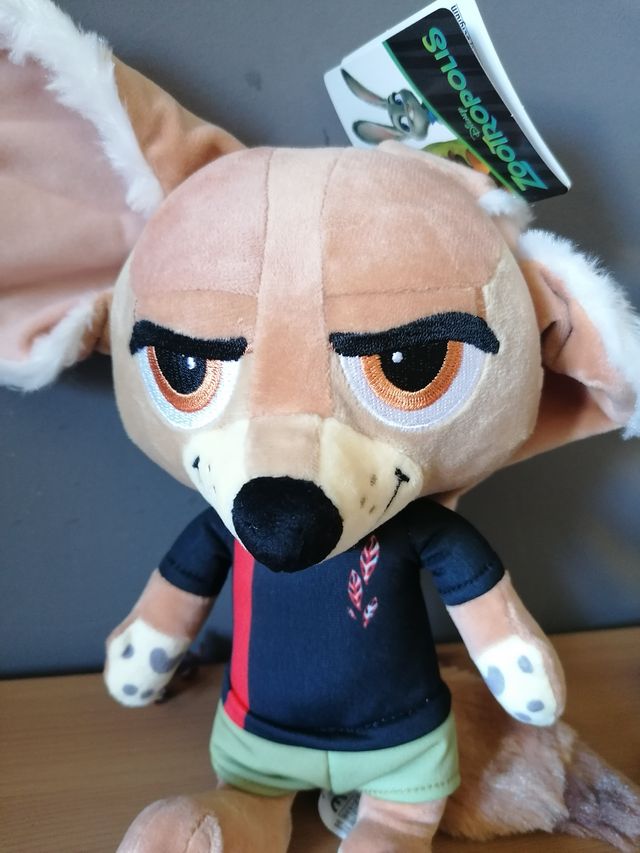 Zootropolis. Peluche Finnick. Calidad Super Soft.