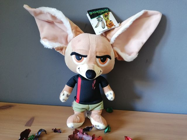 Zootropolis. Peluche Finnick. Calidad Super Soft.