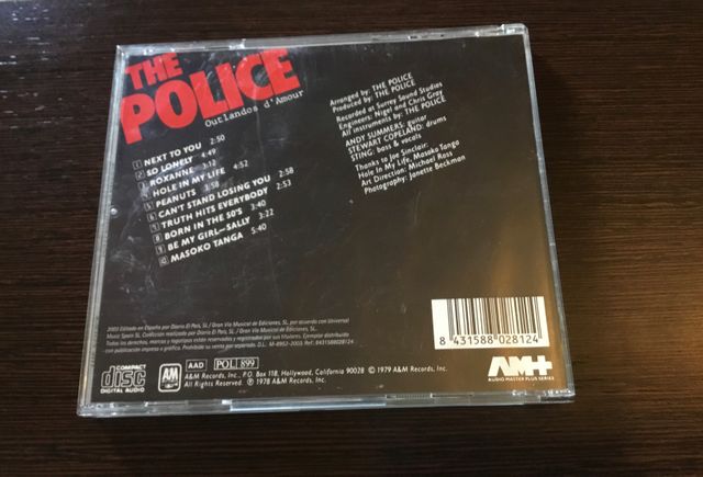 CD  - THE POLICE - OUTLANDOS D’AMOUR