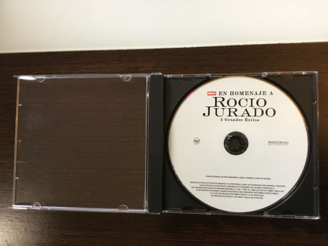 CD - ROCÍO JURADO - En homenaje, 5 Grandes éxitos.