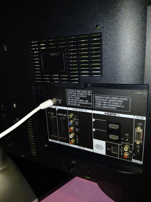 Televisión soni Bravía full HD 