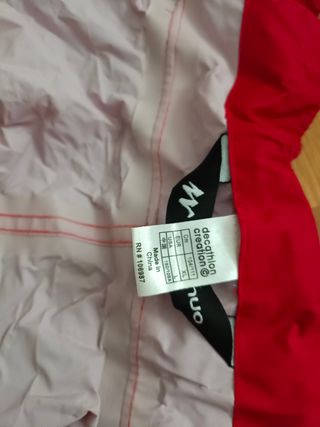 Traje agua impermeable chubasquero